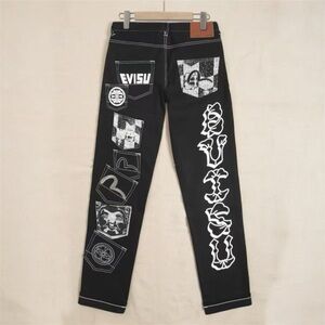 Evisu Large M Welt Regular Straight Jeans